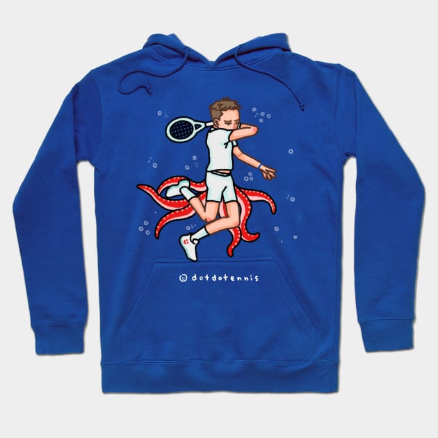 Daniil Medvedev as Octopus Hoodie by dotbyedot